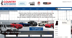 Desktop Screenshot of countryautocenter.com