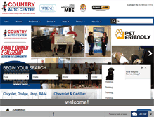 Tablet Screenshot of countryautocenter.com